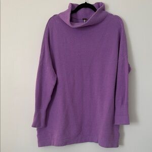 Free People grape Ottoman Slouchy Large